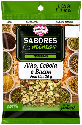 Alho, Cebola e Bacon