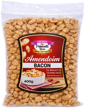 Amendoim Bacon