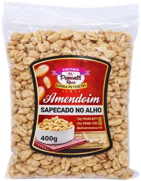 Amendoim Sapecado no Alho