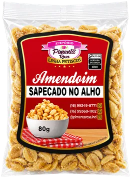 Amendoim Sapecado no Alho