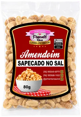 Amendoim Sapecado no Sal